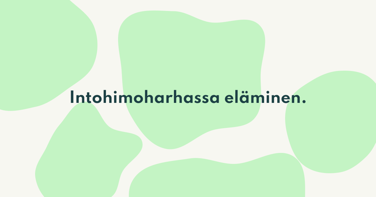 Intohimoharhassa eläminen: ympyrä sulkeutuu 2023